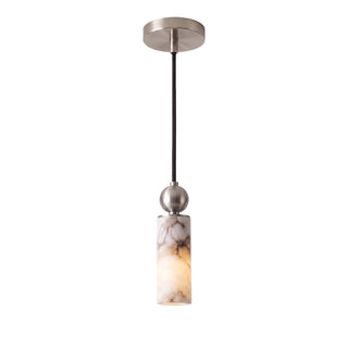 Solenne Alabaster Cylinder Pendant Light