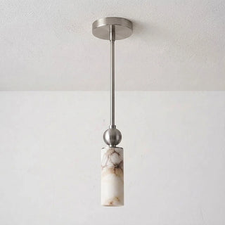 Solenne Alabaster Cylinder Pendant Light