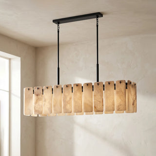 Solenne Alabaster Panel Chandelier