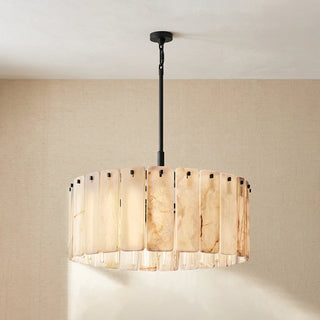 Solenne Alabaster Panel Chandelier