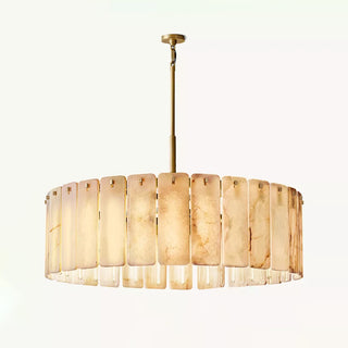 Solenne Alabaster Panel Chandelier