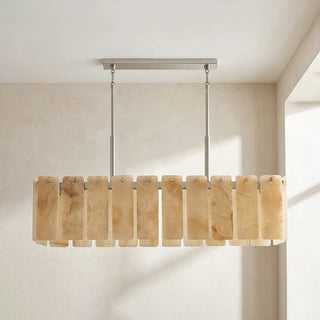 Solenne Alabaster Panel Chandelier