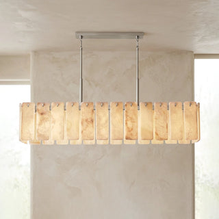 Solenne Alabaster Panel Chandelier