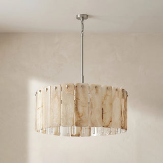 Solenne Alabaster Panel Chandelier