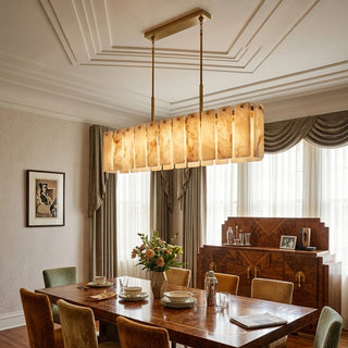 Solenne Alabaster Panel Chandelier