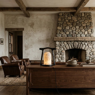 Sora Alabaster Table Lamp