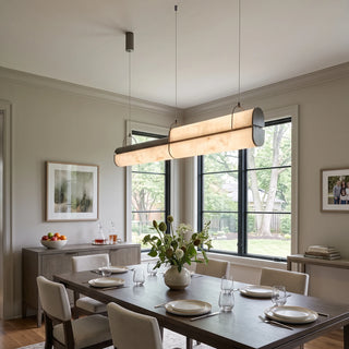 Stelline Alabaster Linear Pendant Light