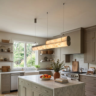 Stelline Alabaster Linear Pendant Light