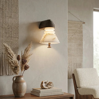 Strata-Ribbed-Alabaster-Wall-Sconce-Vidirlighting3_5 - Vidirlighting