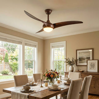 Streamlined Traditional Ceiling Fan Light