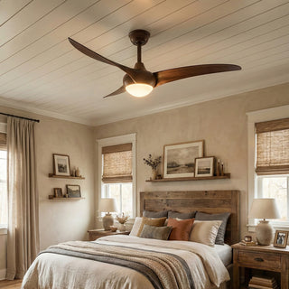 Streamlined Traditional Ceiling Fan Light