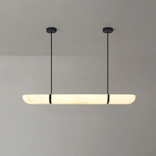 Sylvi Linear Alabaster Trough Chandelier
