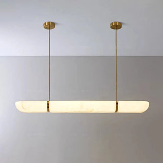 Sylvi Linear Alabaster Trough Chandelier