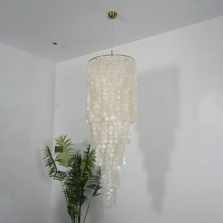 Tiered-Capiz-Shell-Cascading-Chandelier-Vidirlighting4_10 - Vidirlighting