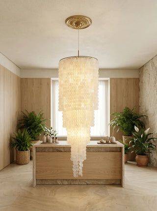 Tiered-Capiz-Shell-Cascading-Chandelier-Vidirlighting3_4 - Vidirlighting