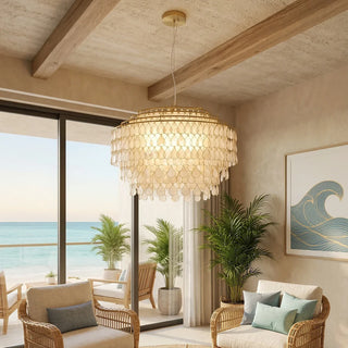 Tiered-Teardrop-Capiz-Shell-Pendant-Light-Vidirlighting3_7 - Vidirlighting