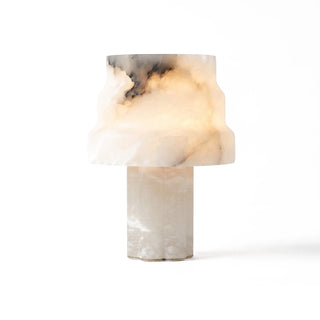 Tiered Verona Alabaster Table Lamp