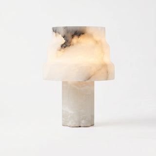 Tiered Verona Alabaster Table Lamp