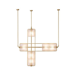 Traverse Modular Glass Cube Chandelier
