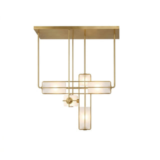 Traverse Modular Glass Cube Chandelier
