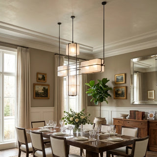 Traverse Modular Glass Cube Chandelier