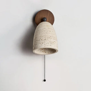 Travertine Adjustable Swivel Wall Lamp