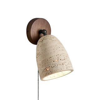 Travertine Adjustable Swivel Wall Lamp