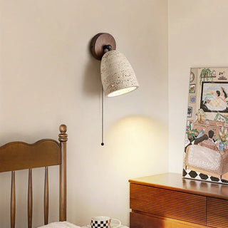 Travertine Adjustable Swivel Wall Lamp - view 6 | Vidirlighting
