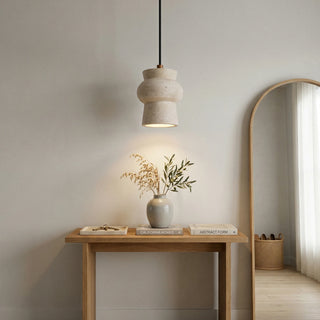 Travertine-Arcus-Cylindrical-Pendant-Lamp-Vidirlighting3_2 - Vidirlighting