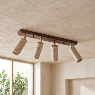 Travertine Ceiling Light