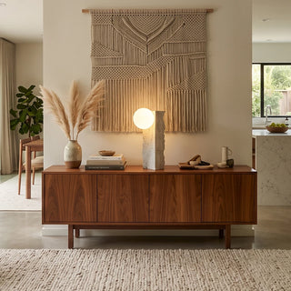 Travertine Conduit Table Lamp