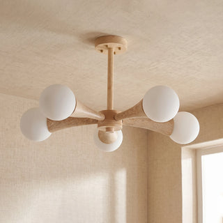 Travertine Hedra Chandelier