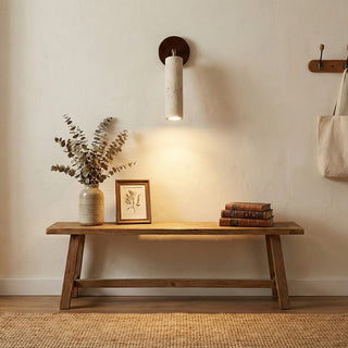 Travertine Mireille Wall Lamp