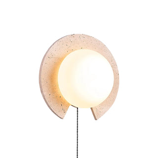 Travertine-Round-Solclip-Wall-Light-Vidirlighting3_10 - Vidirlighting