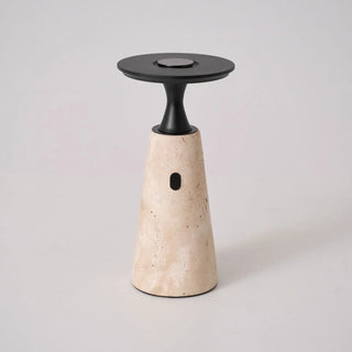 Travertine Terrava Rechargeable Table Lamp