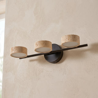 Travertine Traviso Beam Wall Sconce