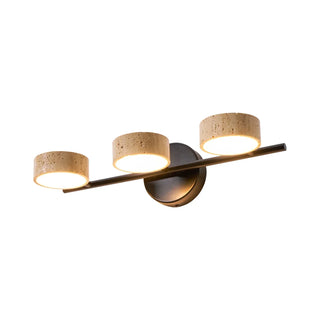 Travertine Traviso Beam Wall Sconce