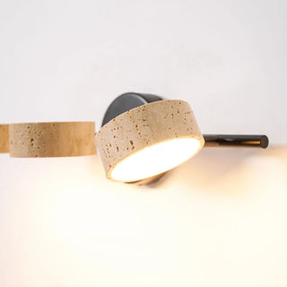 Travertine Traviso Beam Wall Sconce