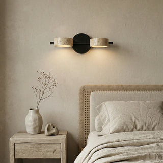 Travertine Traviso Beam Wall Sconce
