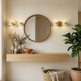 Travertine Traviso Beam Wall Sconce