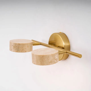 Travertine Traviso Beam Wall Sconce