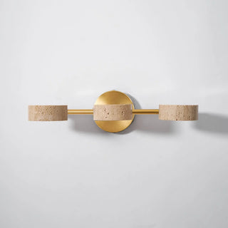 Travertine Traviso Beam Wall Sconce