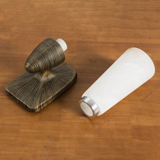 Twist Tapered Alabaster Wall Sconce