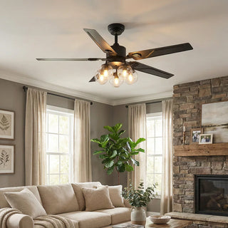 Vintage-Industrial-Style-Ceiling-Fan-Light-Vidirlighting_4 - Vidirlighting