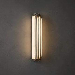 Virex Alabaster Layered Wall Sconce