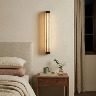 Virex Alabaster Layered Wall Sconce