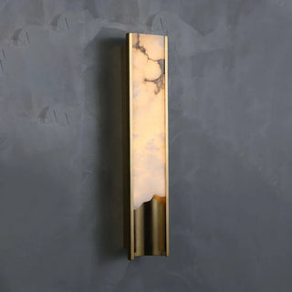 Wave Vein Aurelia Alabaster Wall Light