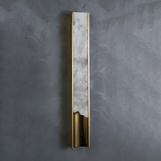 Wave Vein Aurelia Alabaster Wall Light