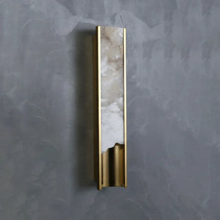 Wave Vein Aurelia Alabaster Wall Light