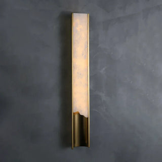 Wave Vein Aurelia Alabaster Wall Light